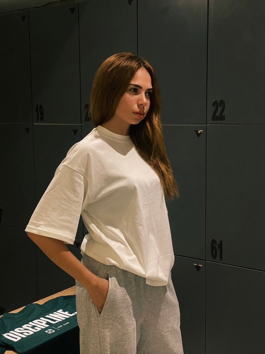 White Oversized Tshirt
