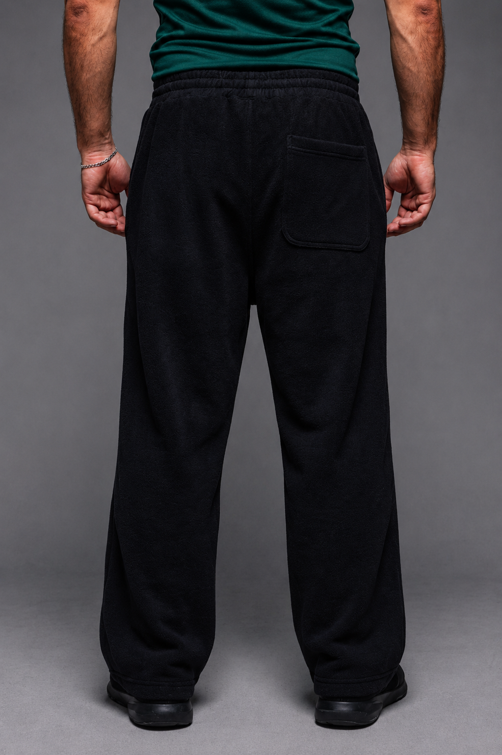 Black Wide leg sweatpants